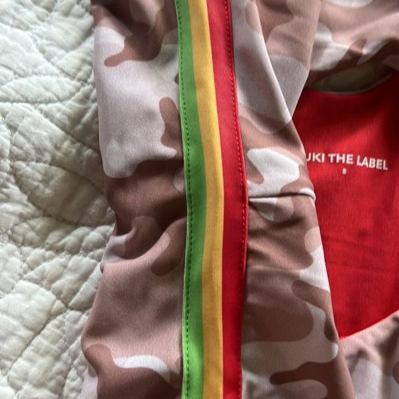 Ruki the Label Girls one piece swim suit, sz 8 - Picture 3 of 4